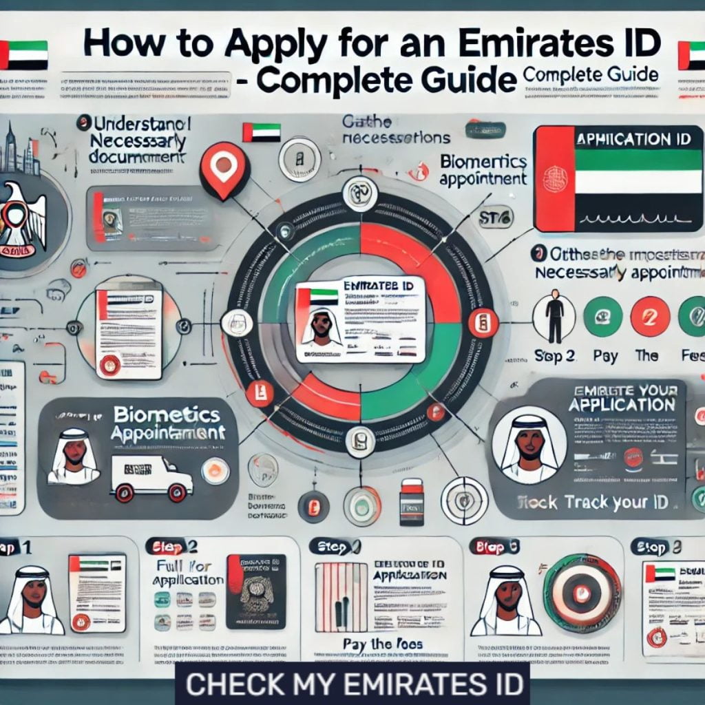 Step-by-Step Infographic Guide to Applying for Your Emirates ID